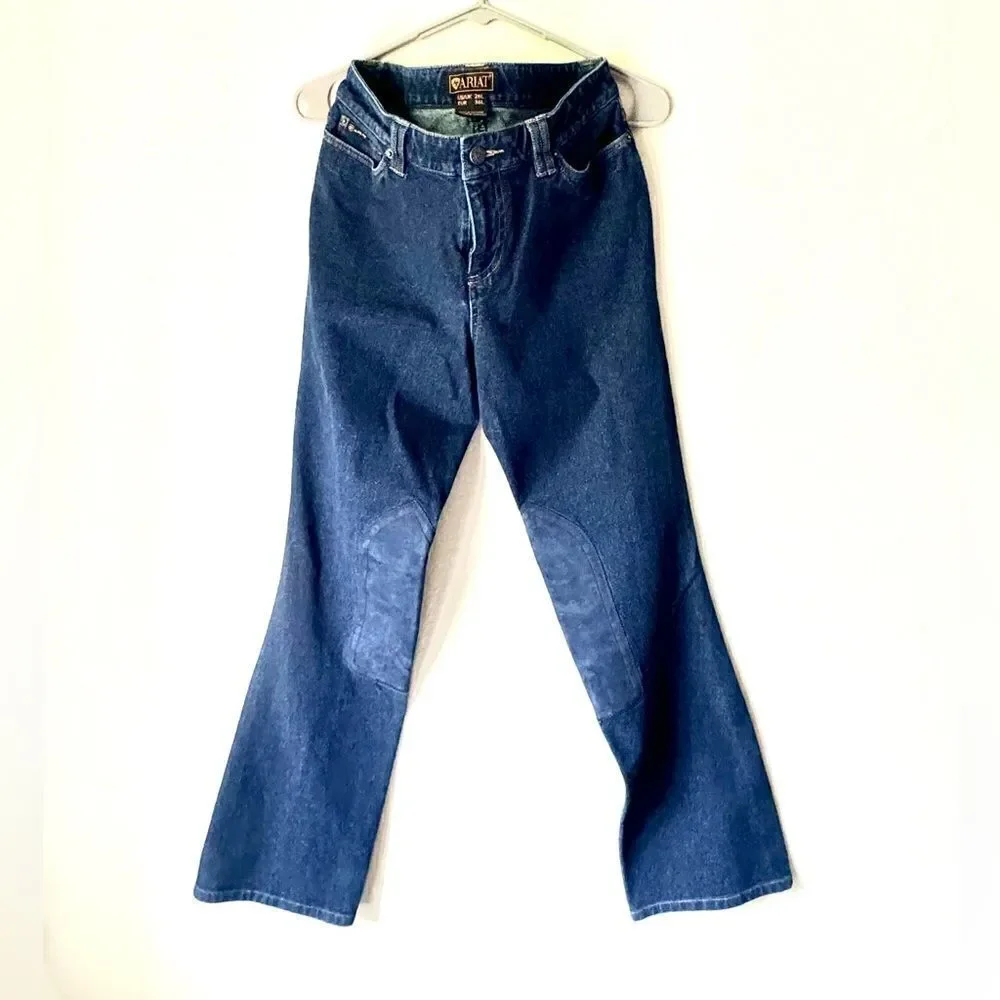 Ariat Tek Denim Breeches Equestrian Riding Pants - NWOT - Size 26L - Never Worn